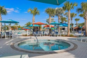 Outdoor pool - Luxury Private Pool & Themed Rooms Close To Disney 1282 (Clermont)