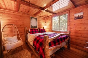 1 makuuhuone, vuodevaatteet