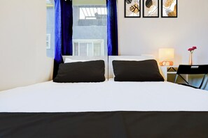双人房或双床房 | 遮光窗帘、隔音、熨斗/熨板、免费 WiFi