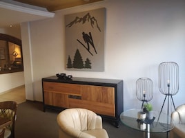 Sala de estar en el lobby