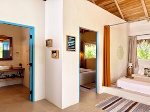2 bedrooms, in-room safe, travel cot, WiFi