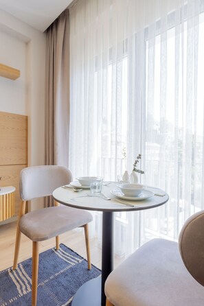 Standard Apartment, Balcony, City View | Living area - Chido Residence (Istanbul)