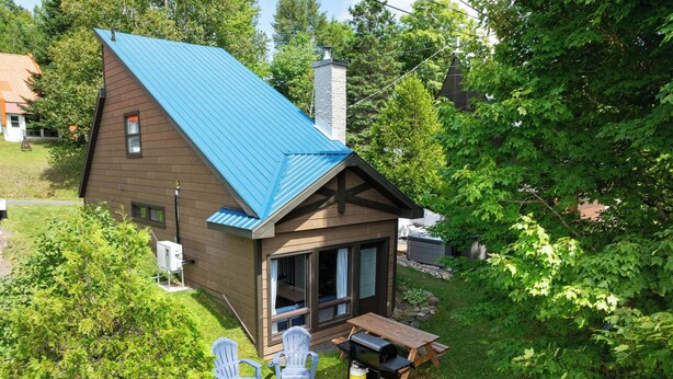 Unclassified image, 1 of 21, button - Le Chic Alpin Ski in / Ski out for 8 people (Lac-Etchemin)