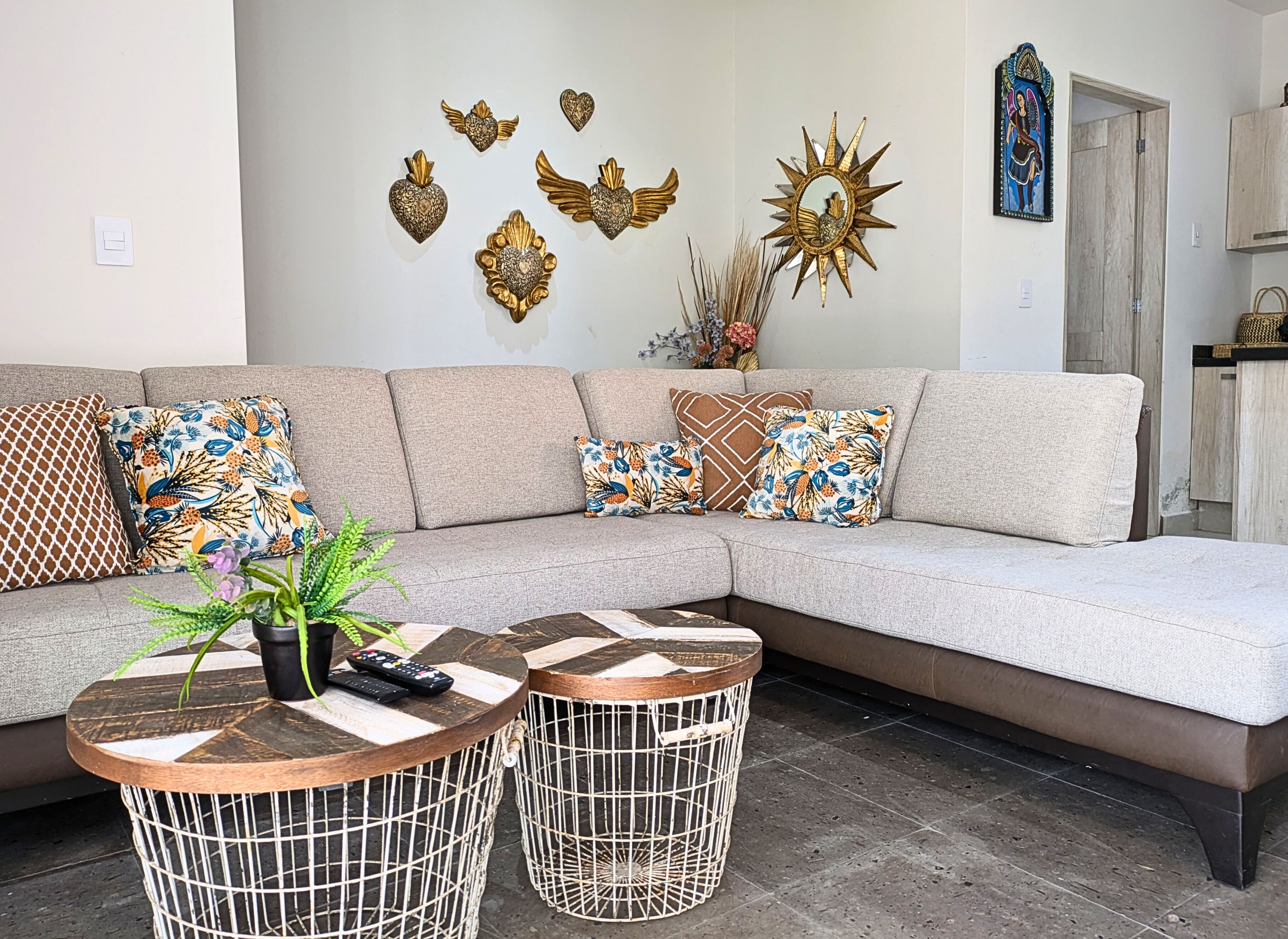 舒適公寓, 庭園景觀 | 起居區 | 60-吋智慧型電視、數位頻道、Netflix、串流服務