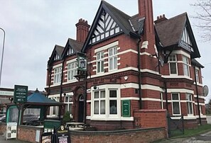 Front of property - The Railway Hotel  (Nantwich)