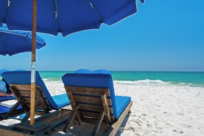 Sur la plage