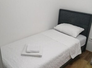 1 bedroom, iron/ironing board, Internet, bed sheets