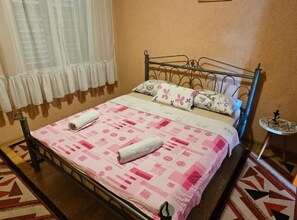 2 quartos, Wi-Fi, roupa de cama