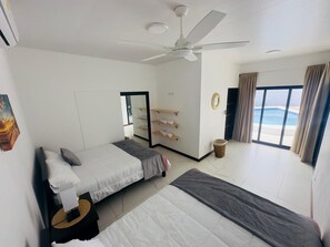 3 bedrooms, desk, iron/ironing board, free WiFi