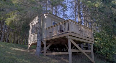 Escape to a Charming Treehouse Nestled on a Peaceful Estate in Clarington