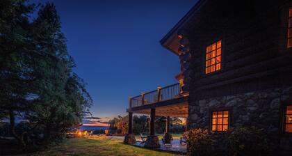 Little Falls Lodge - Adirondack Escape w/ Hot Tub and Custom Fire Pit