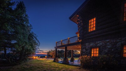 Little Falls Lodge - Adirondack Escape w/ Hot Tub and Custom Fire Pit