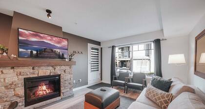 Charming 2BR condo near Canmore and Banff - Hot tub, gym, pet friendly