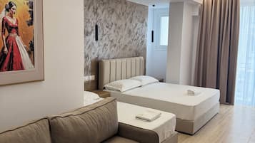 Tripla Comfort, vista città | Wi-Fi gratuito
