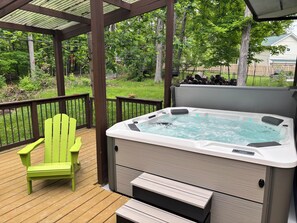 Bain à remous extérieur