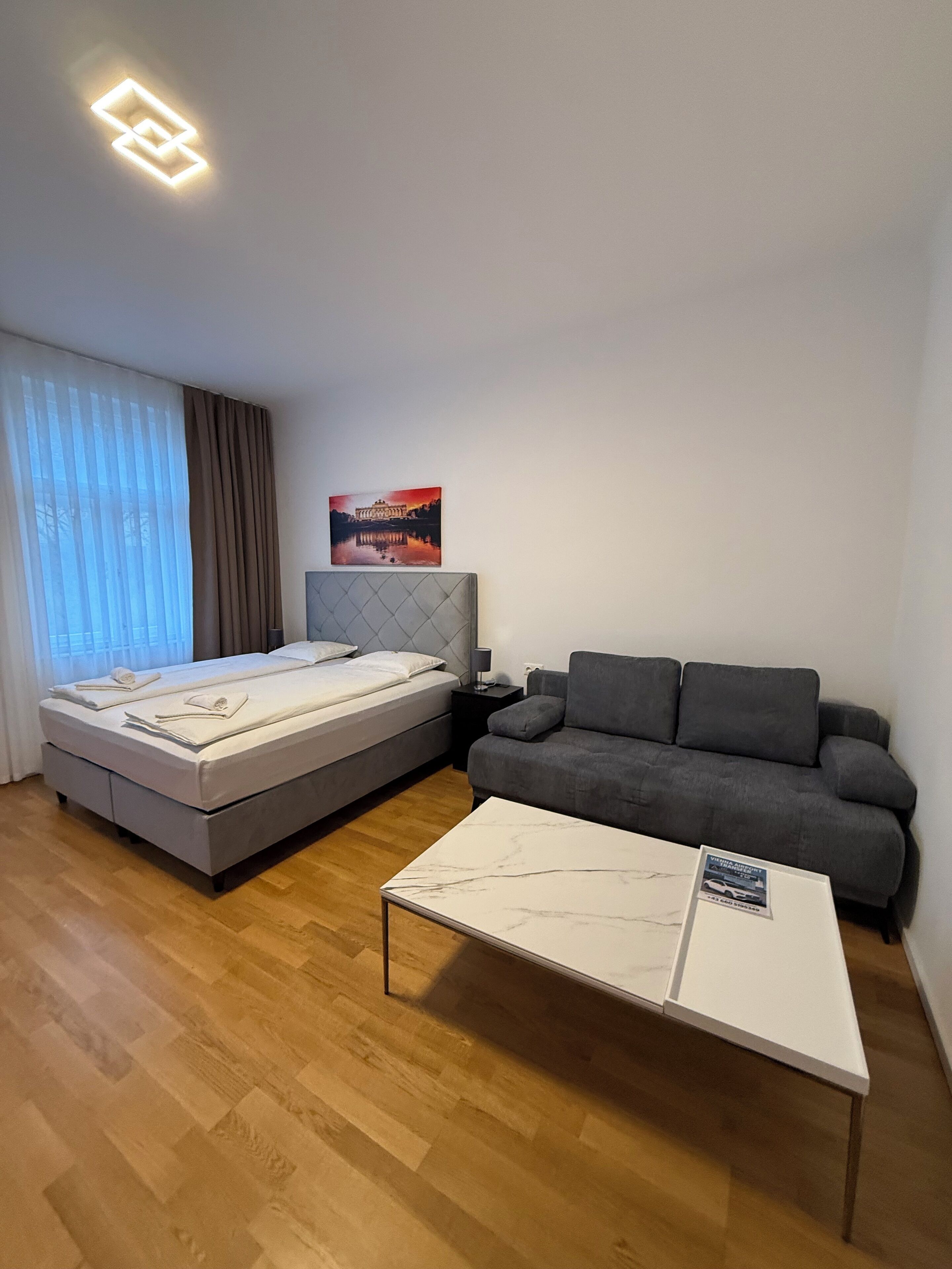 Pillowtop beds, soundproofing, free WiFi, bed sheets