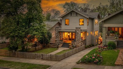 Game Rm+Fire Pit / Upscale living in heart of BHM