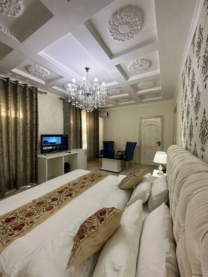 Deluxe Double Room | In-room safe, desk, laptop workspace, free WiFi - Shapira Boutique Hotel (Buxoro)