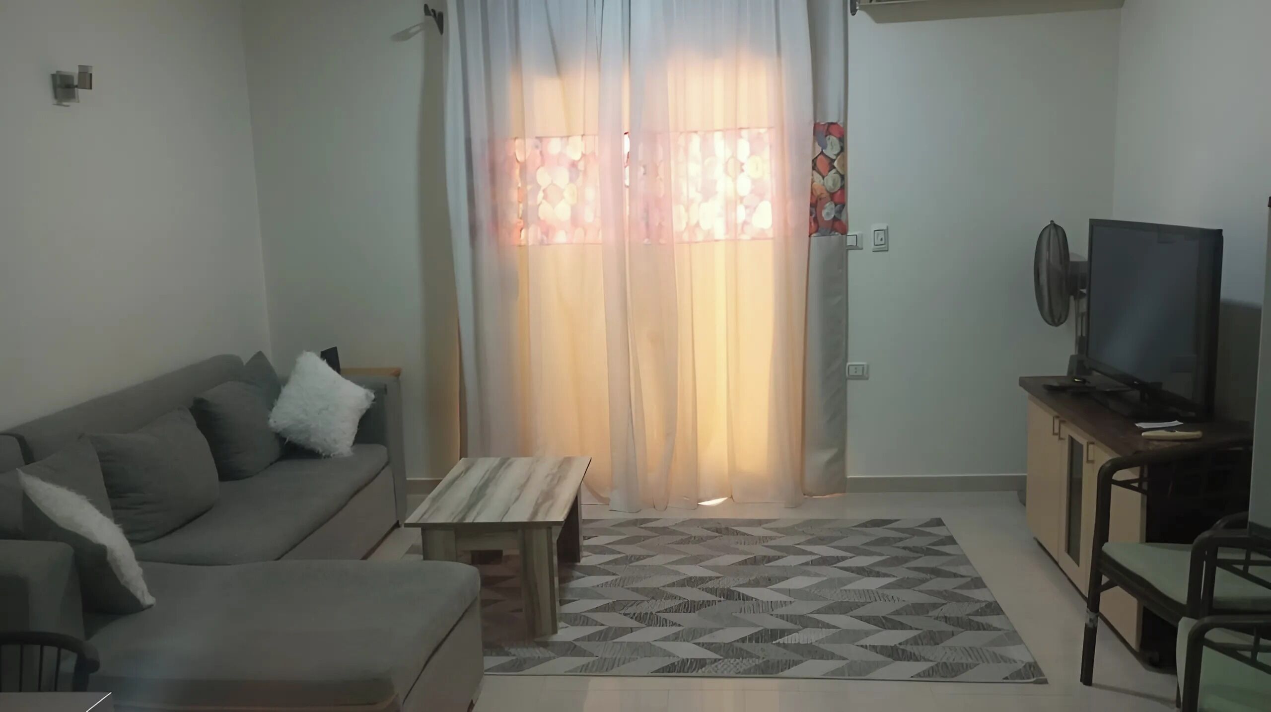 TV connectée, cheminée