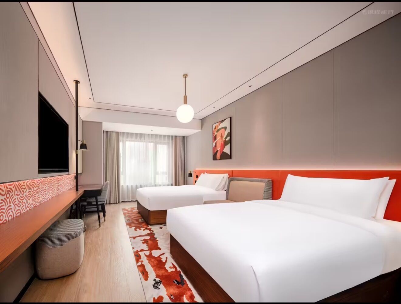 Quarto superior, 2 camas de solteiro | Wi-Fi de cortesia