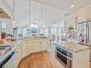 Microwave, oven, stovetop, dishwasher - Spacious 4BR Home near Cape May Beach | Sleeps 10! (Cape May)