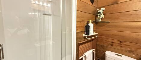 Secador de cabelo, toalhas de banho