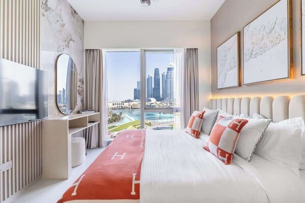 2 bedrooms, iron/ironing board, travel crib, WiFi