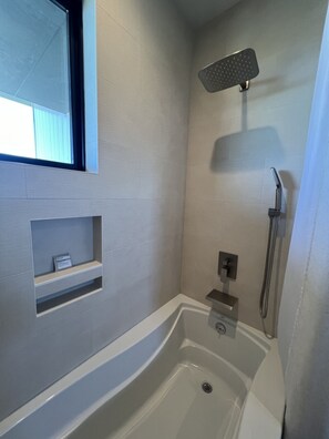 Hair dryer, towels