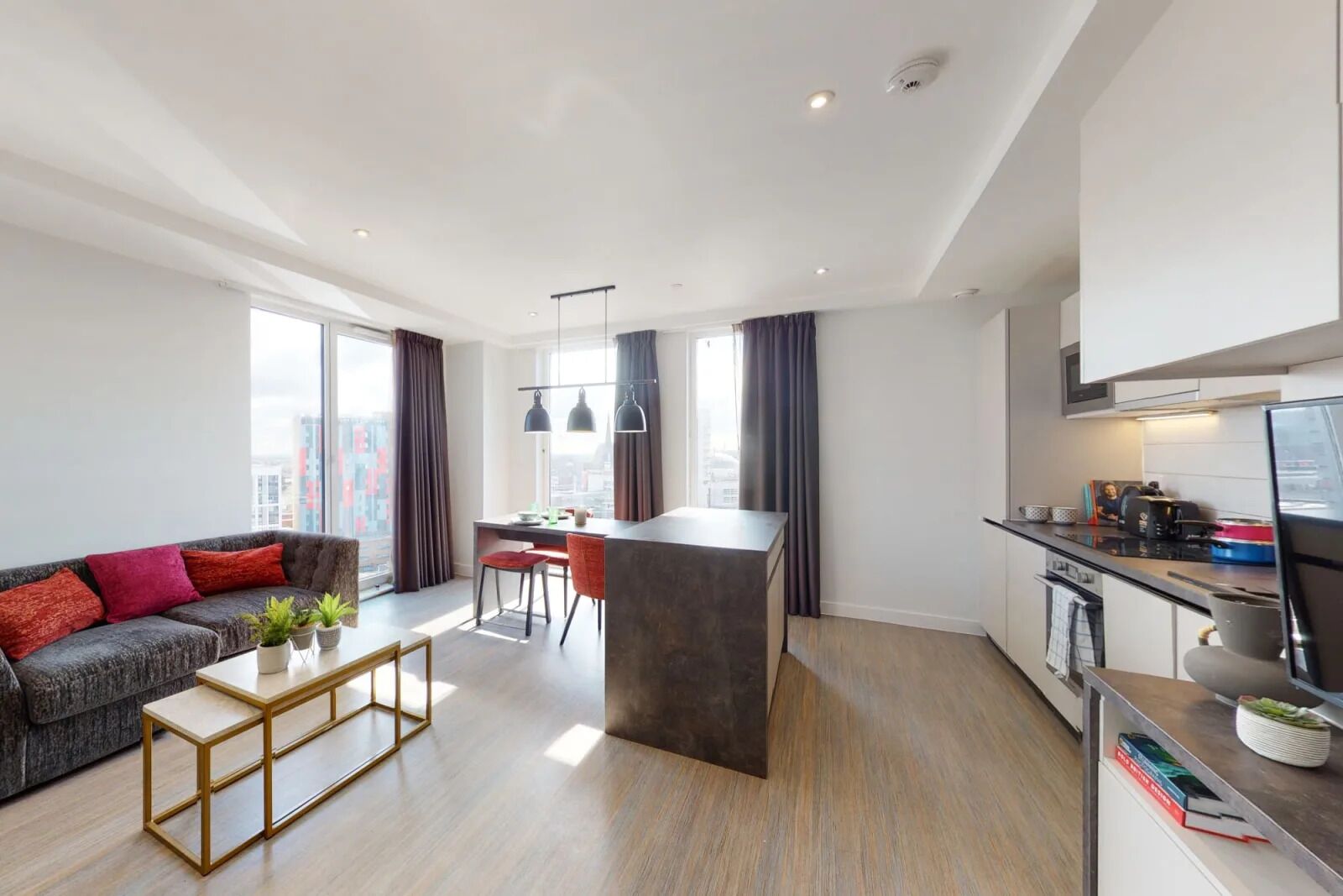 Apartment, 2 Bedrooms, Non Smoking | Living area