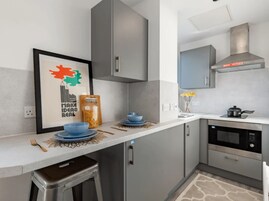 开间, 无烟房 | 私人厨房