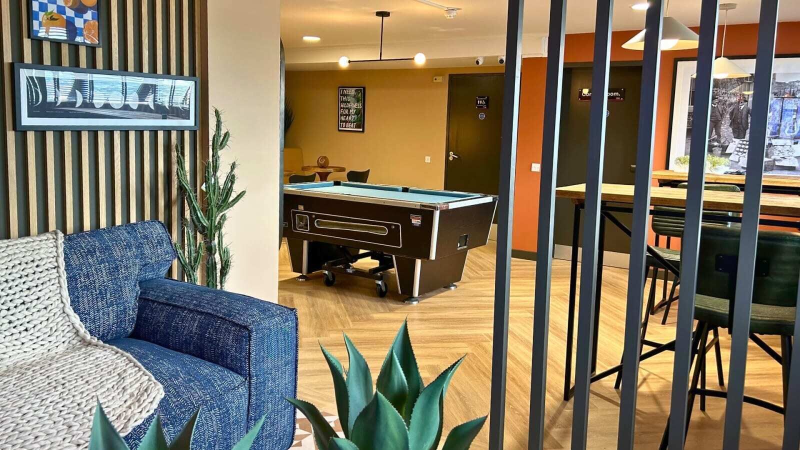 Lobby sitting area