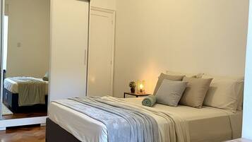 2 bedrooms, desk, iron/ironing board, free WiFi