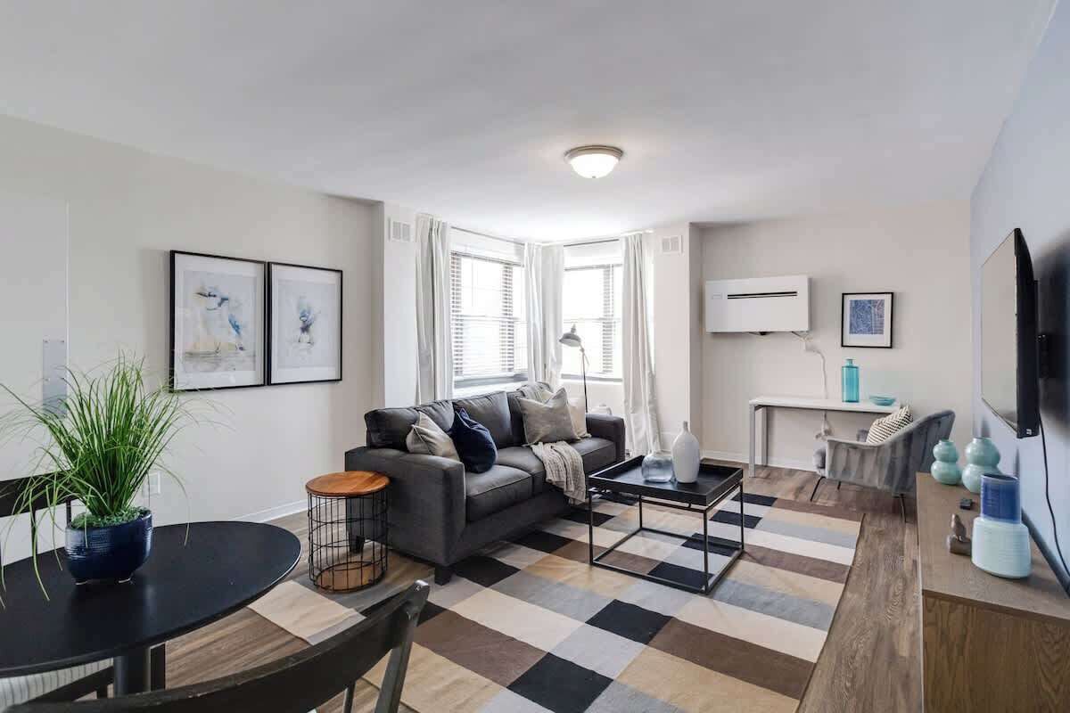 TV, fireplace, video games, offices