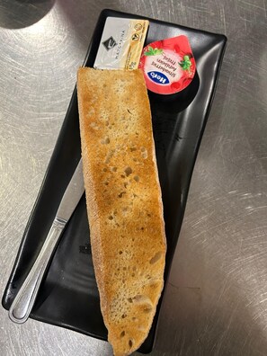 Daily continental breakfast for a fee