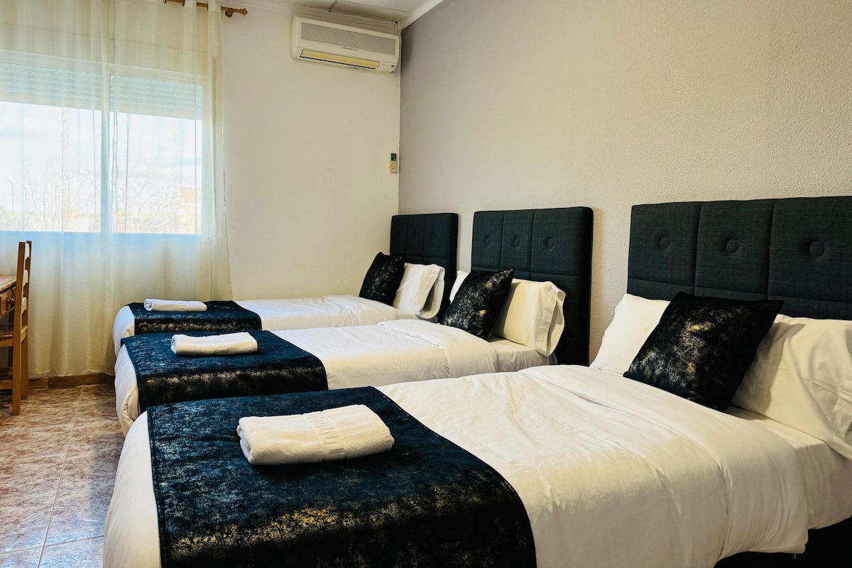 Standard Triple Room | 1 bedroom, down comforters, desk, laptop workspace