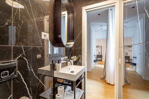 Regadera, secadora de cabello, bidet 