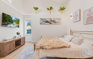 1 Schlafzimmer, Schreibtisch, Bügeleisen/Bügelbrett, WLAN