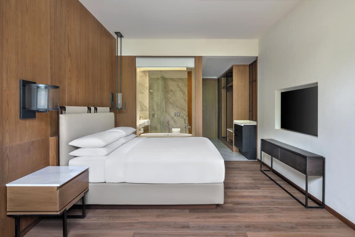 Memory-foam beds, minibar, in-room safe, blackout curtains