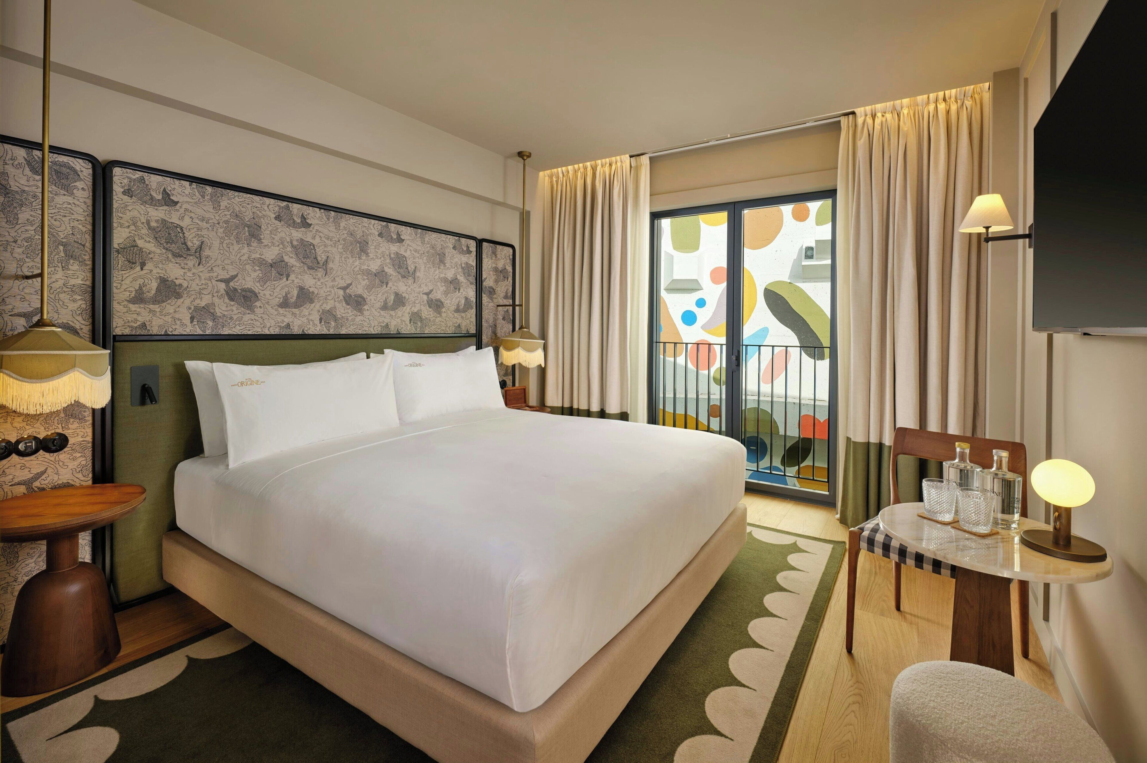 Hypoallergeen beddengoed, een minibar met enkele gratis items