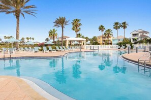 A heated pool - Premier 6BR Resort Home • Pool & Views (Palm Coast)