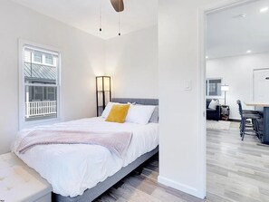 3 bedrooms, iron/ironing board, travel crib, WiFi