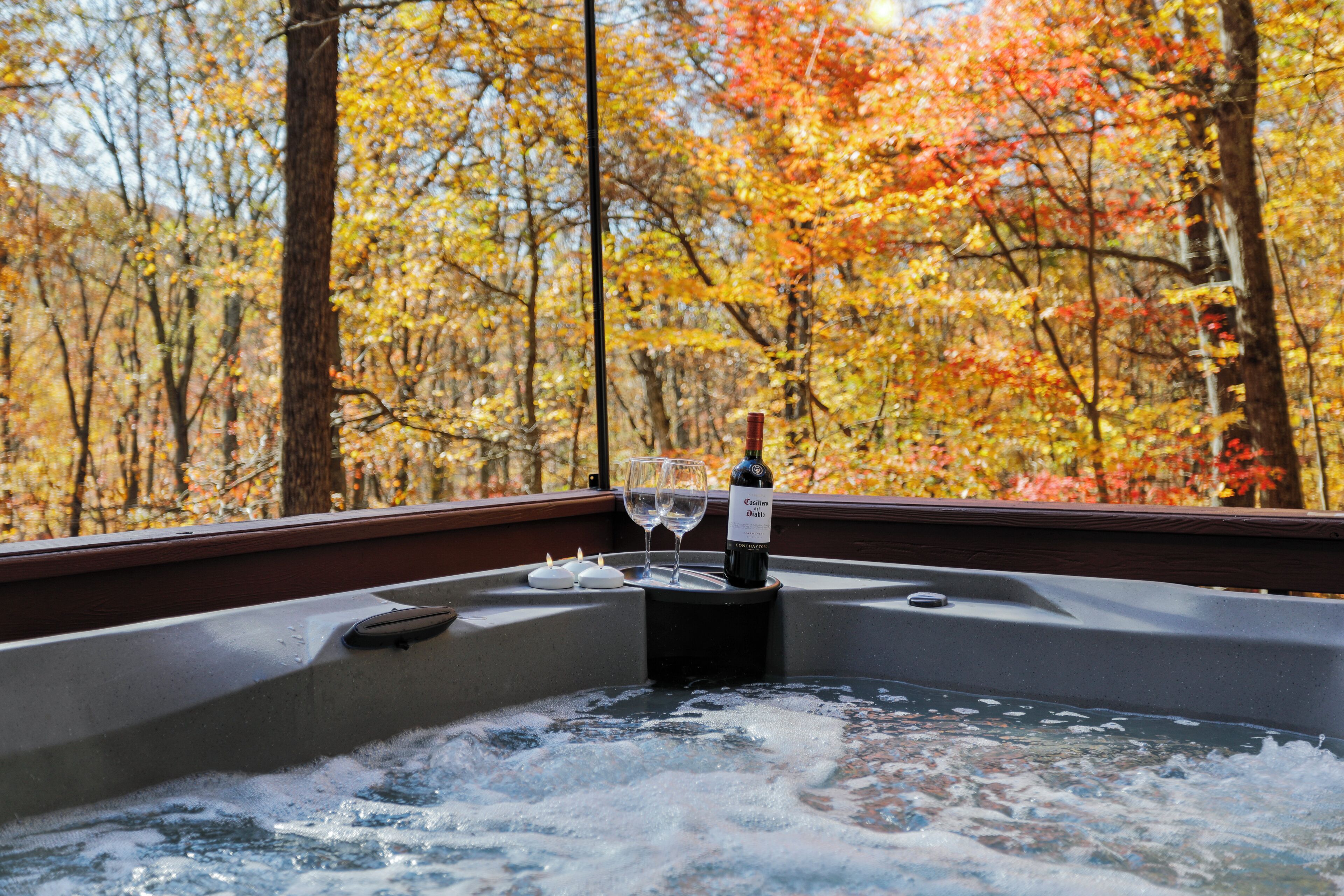 Bain à remous extérieur