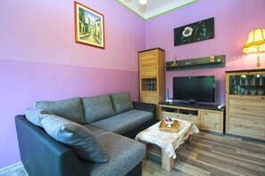 Living area - Holiday apartment with air conditioning (Pula)