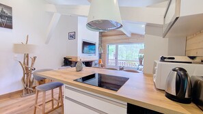 Fridge, microwave, oven, dishwasher - 1 Clos des Mourets C2 - (Megève)