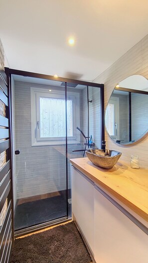 Shower, hair dryer - 1 Clos des Mourets C2 - (Megève)