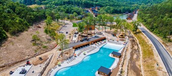 Private Hot Tub Cabin Near Table Rock Lake with Firepit, Free Tickets & Community Experiences