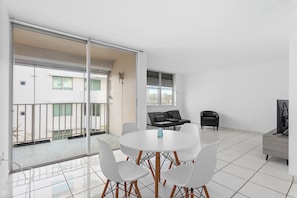 Apartment, Balcony | Dining room - Bay Harbor Sunset Apt 4B (Bay Harbor Islands)