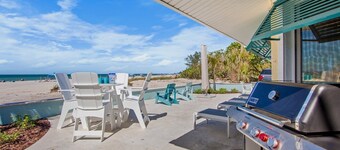Cottage by the Sea: Gulf Front, On the Beach! by Anna Maria Life Vacation Rentals