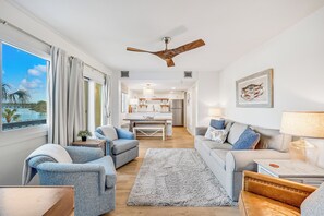 Living area - Simple Elegance at PP A-103 (Panama City Beach)