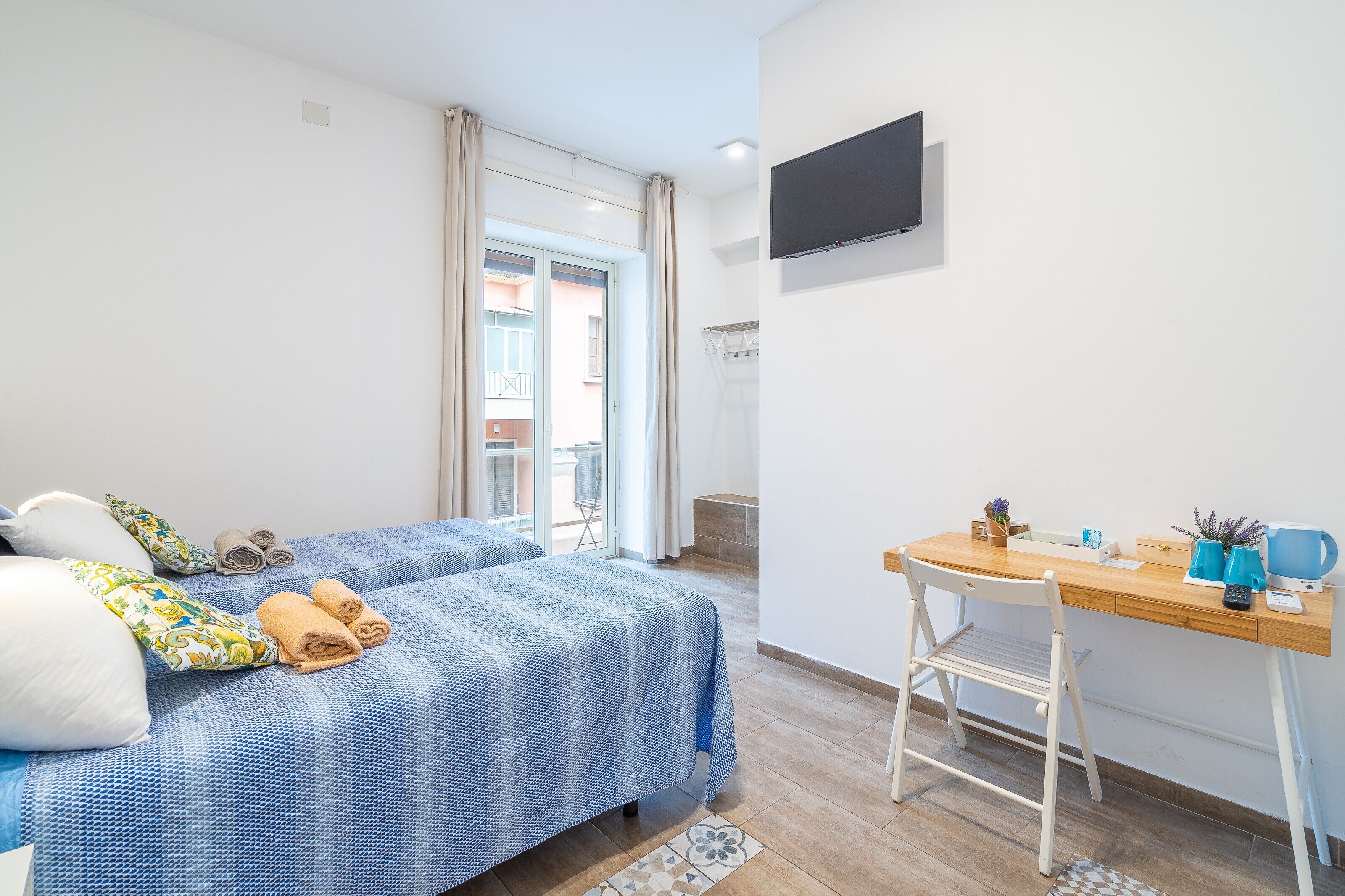 1 多间卧室、免费 WiFi、床单